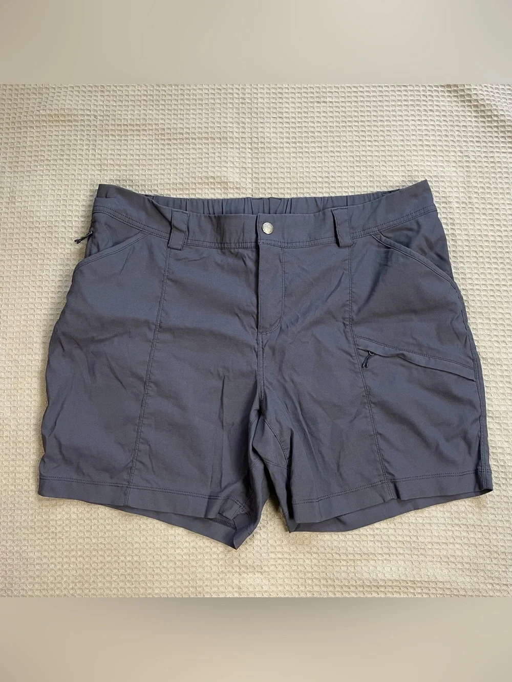 Duluth Trading Dry On The Fly Shorts 18 Womens 7” Ink Nylon Stretch